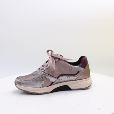 Gabor Rolling Soft 0106.01 women's trainers in Dark Rose