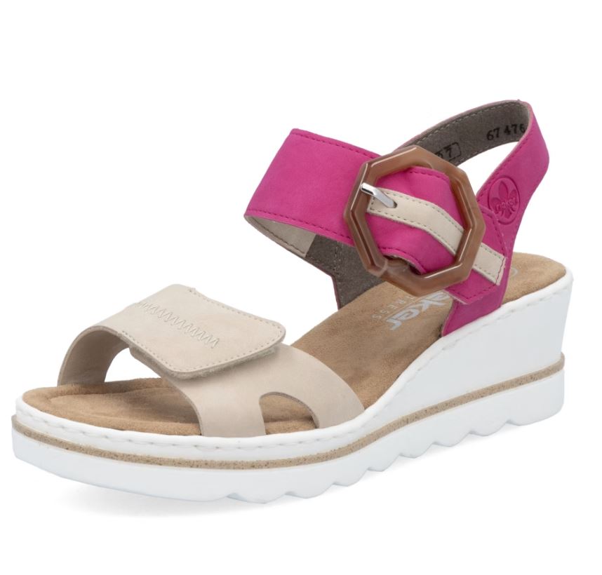 67476 RIEKER 25 SANDALS