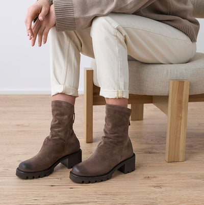 8291 PAUL GREEN SUEDE BOOTS