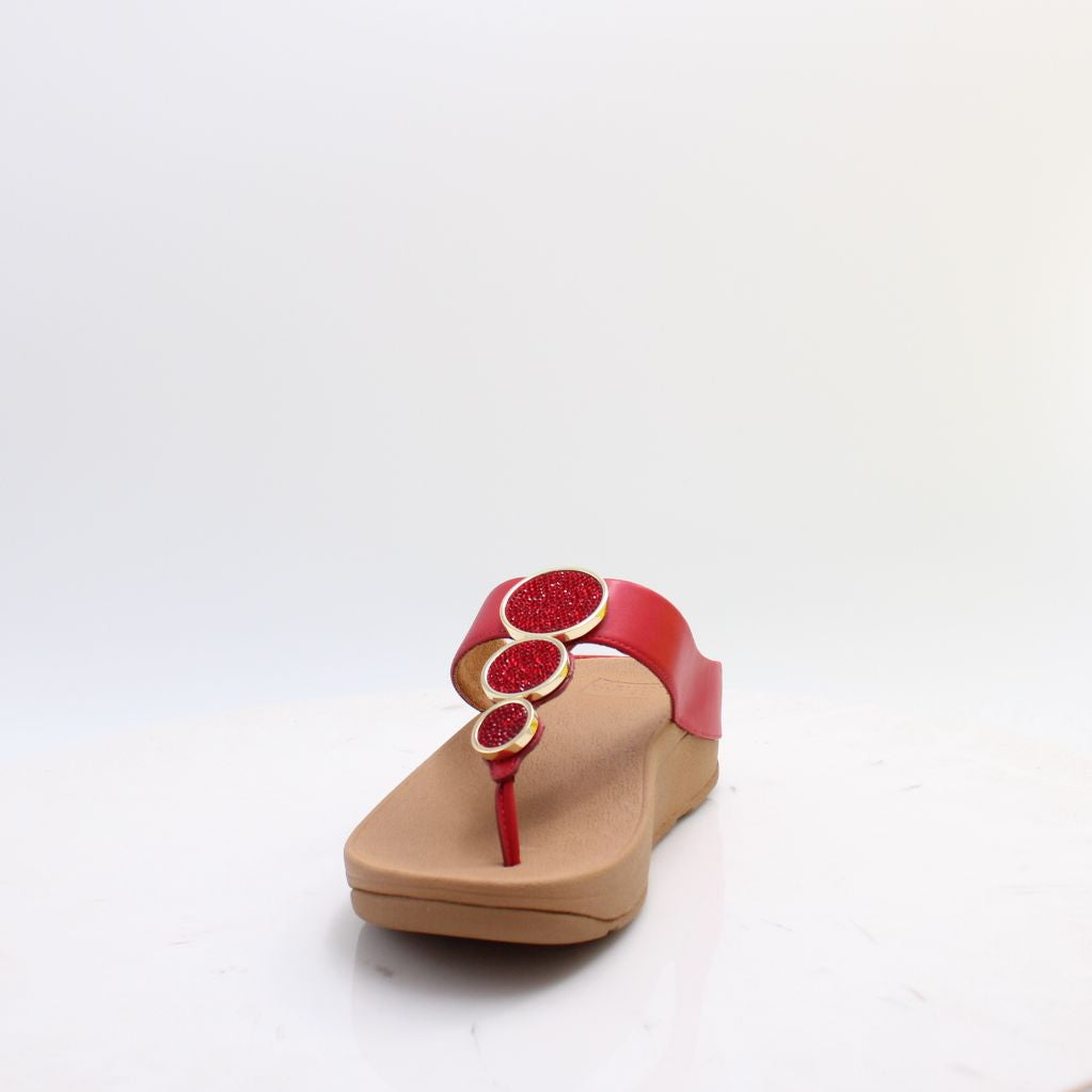 HALO BEAD-CIRCLE FITFLOP