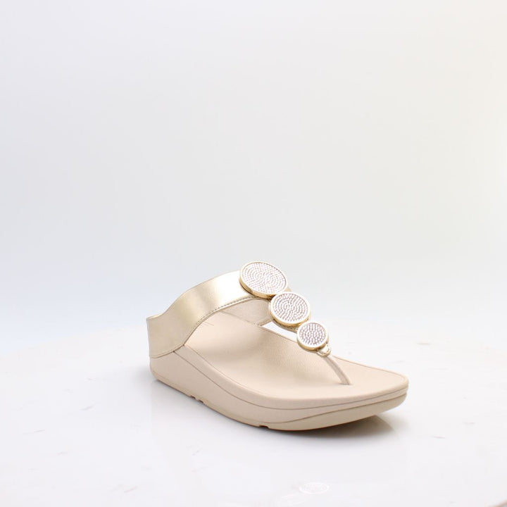 HALO BEAD-CIRCLE FITFLOP