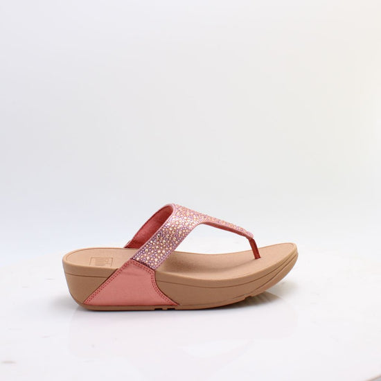 LULU CRYSTAL TOE POST FITFLOP SANDAL