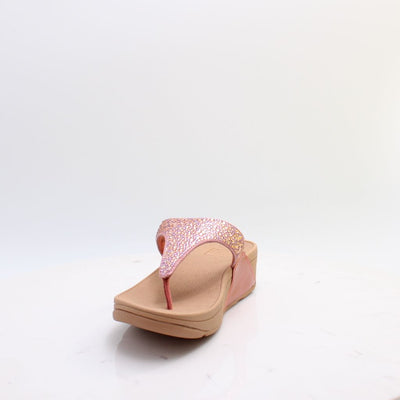 LULU CRYSTAL TOE POST FITFLOP SANDAL