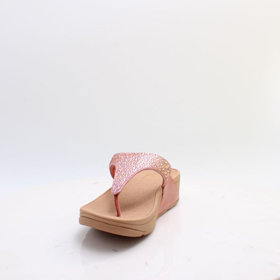 LULU CRYSTAL TOE POST FITFLOP SANDAL