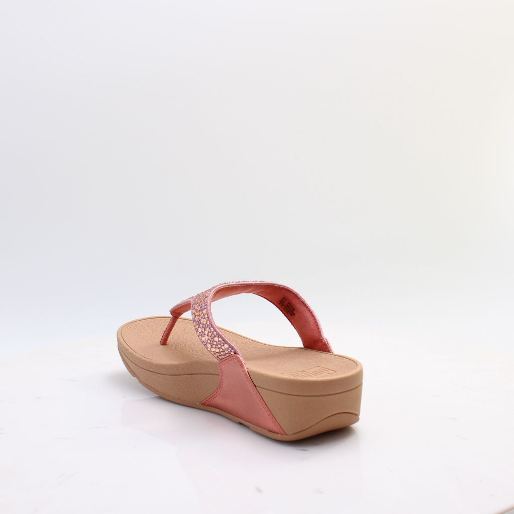 LULU CRYSTAL TOE POST FITFLOP SANDAL