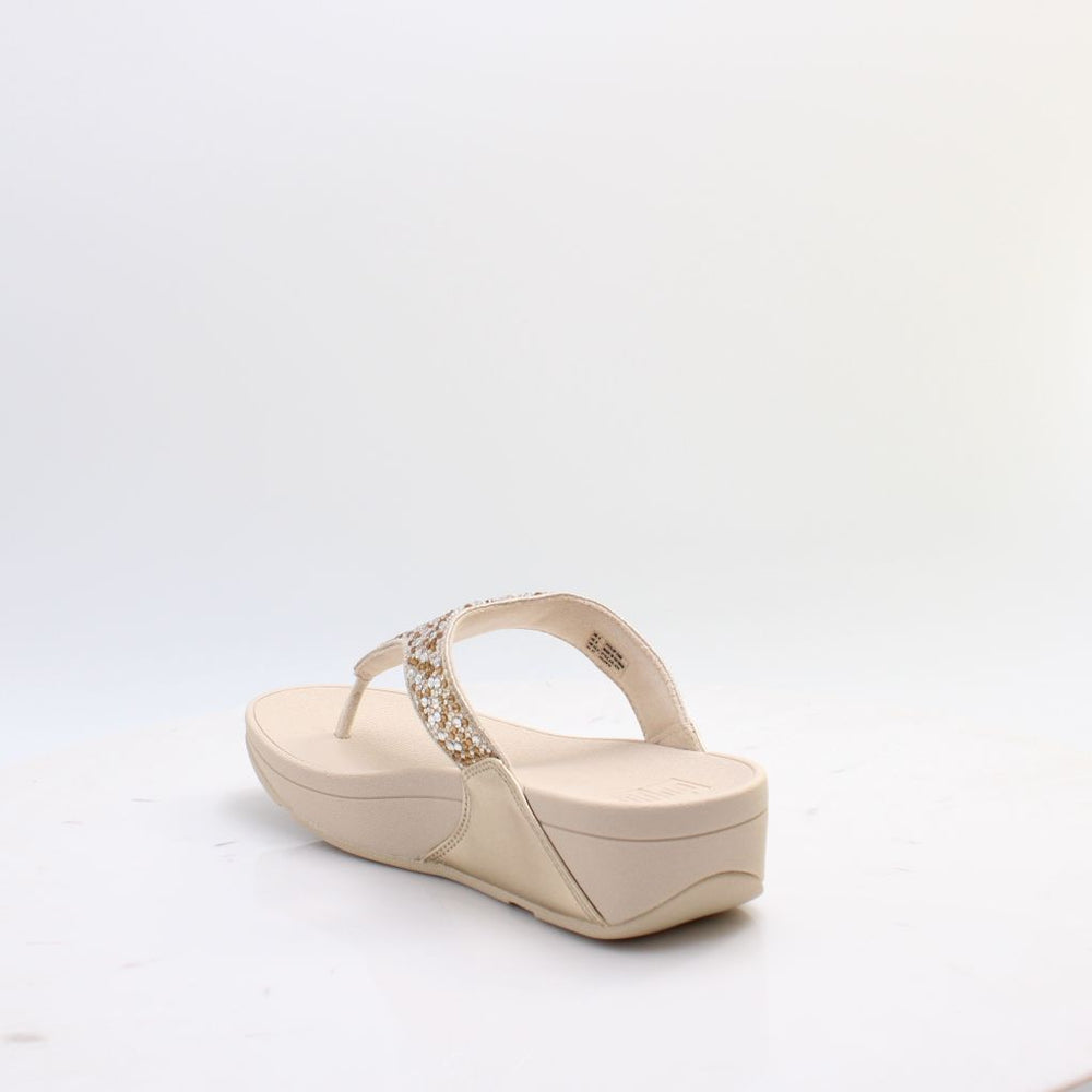 LULU CRYSTAL TOE POST FITFLOP