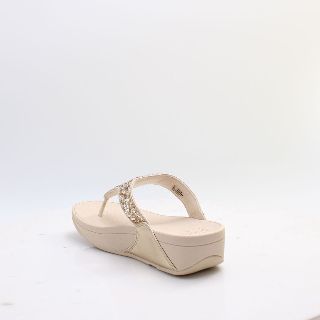 LULU CRYSTAL TOE POST FITFLOP