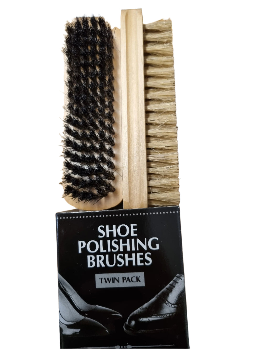 TWIN PACK MEDIUM POLISH BRUSH