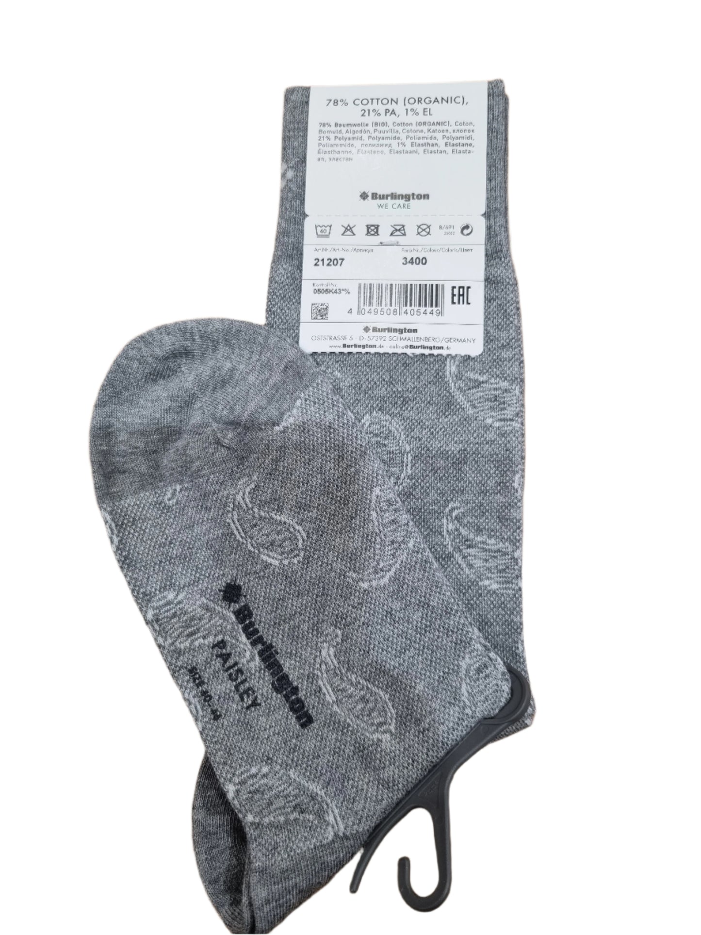 PAISLEY 21207 BURLINGTON SOCKS