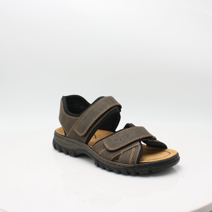 25051 RIEKER 22 SANDAL, Mens, RIEKER SHOES, Logues Shoes - Logues Shoes.ie Since 1921, Galway City, Ireland.