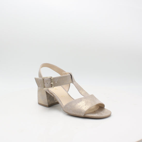 81.711 GABOR 22 SANDAL, Ladies, Gabor SHOES 1, Logues Shoes - Logues Shoes.ie Since 1921, Galway City, Ireland.