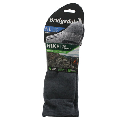 HIKE MID WEIGHT SOCK, Socks, Burton Mc Call ( Bridgedale), Logues Shoes - Logues Shoes.ie Since 1921, Galway City, Ireland.