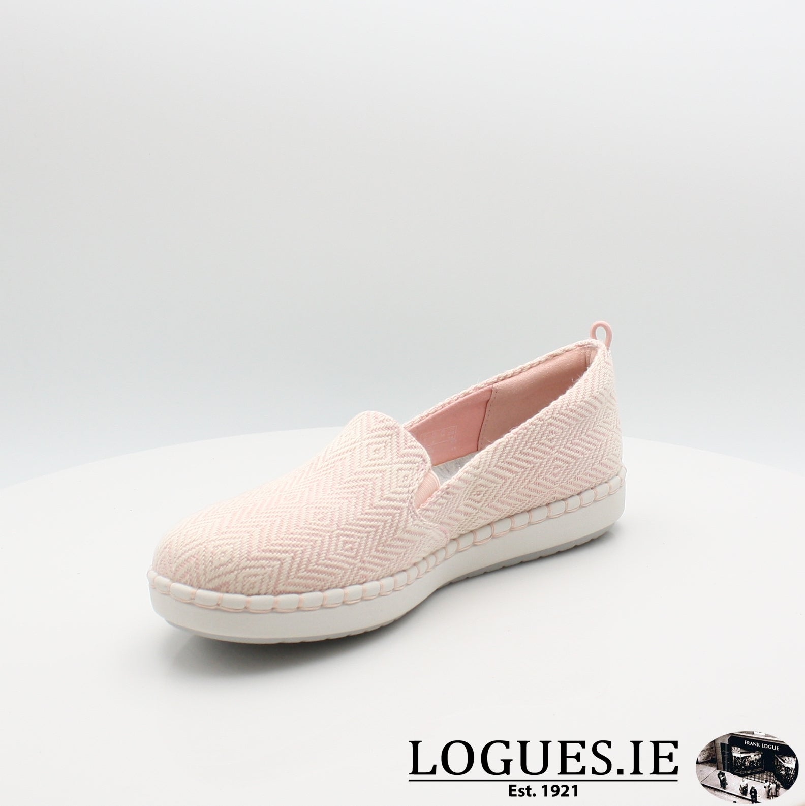 Step Glow Slip CLARKS, Ladies, Clarks, Logues Shoes - Logues Shoes.ie Since 1921, Galway City, Ireland.