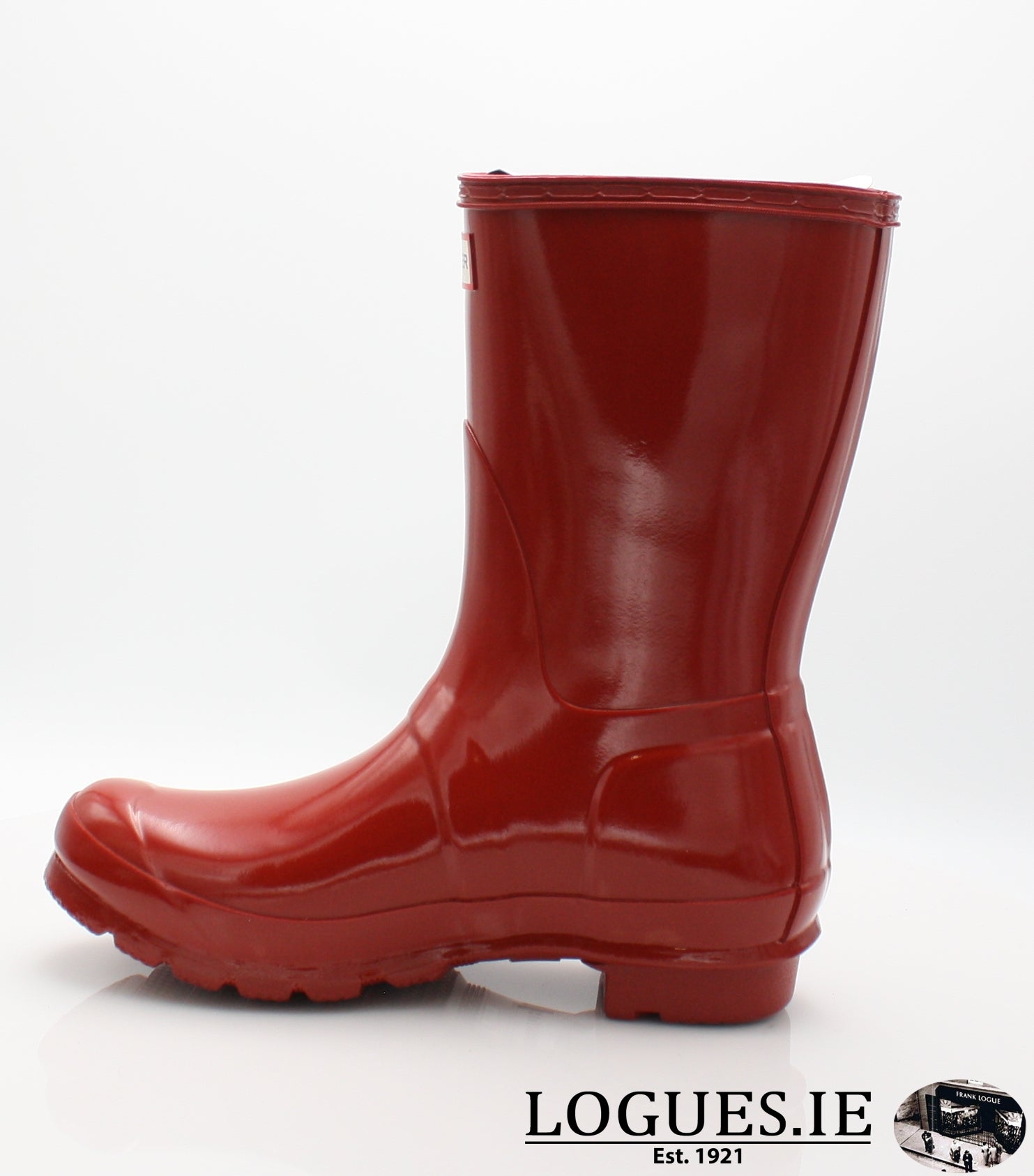 WFS1000RGL ORG GLOSS SHT, Ladies, hunter boot ltd, Logues Shoes - Logues Shoes.ie Since 1921, Galway City, Ireland.